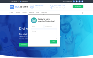 contact form