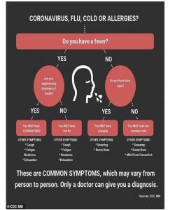 Coronavirus, Flu, Cold, or Allergies