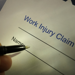 work injury claim